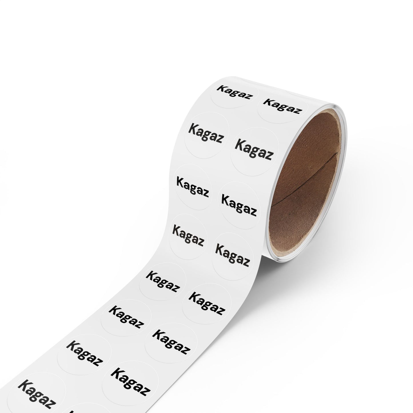 Custom Round Sticker Label Rolls - Ideal for Packaging, Crafts, and Branding
