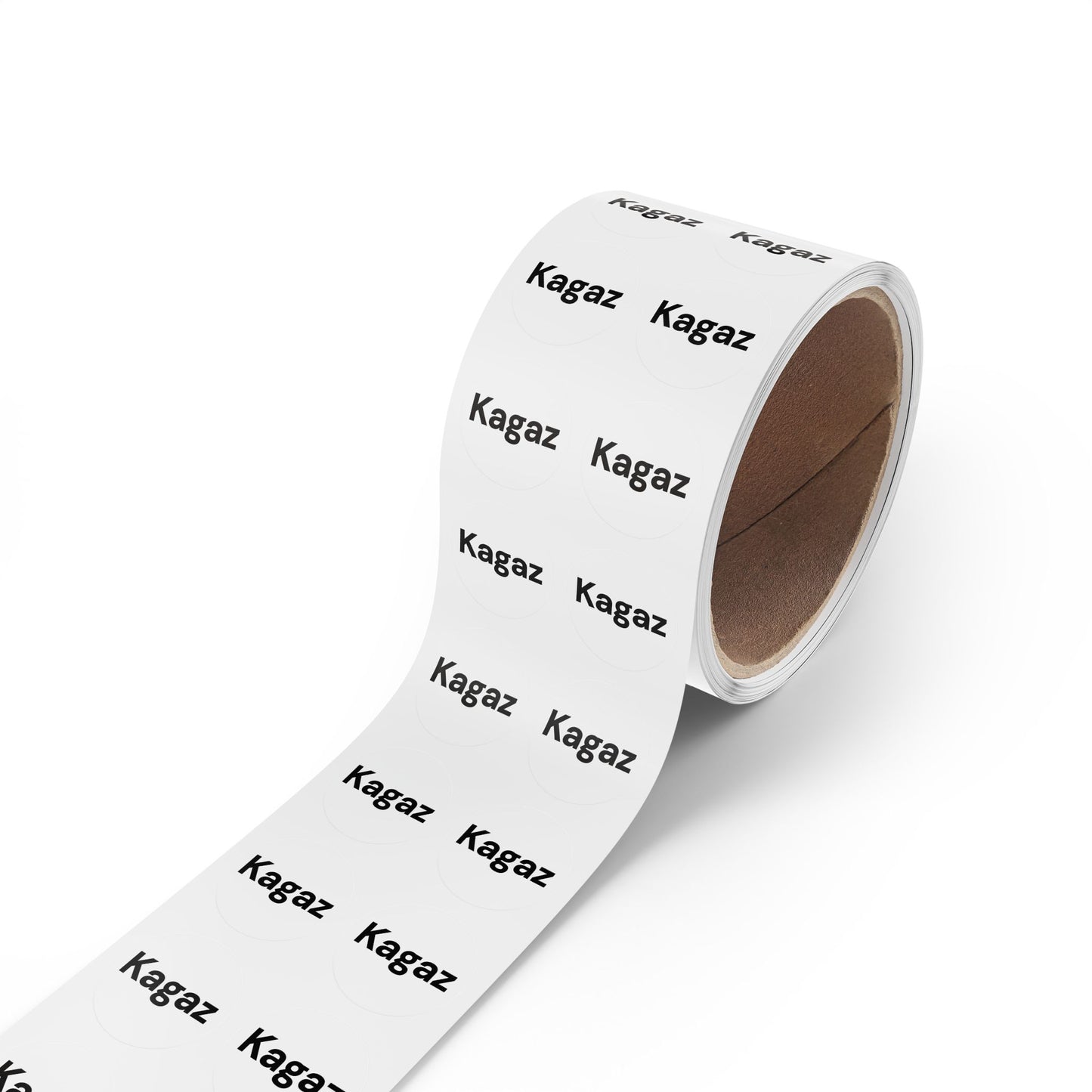 Custom Round Sticker Label Rolls - Ideal for Packaging, Crafts, and Branding