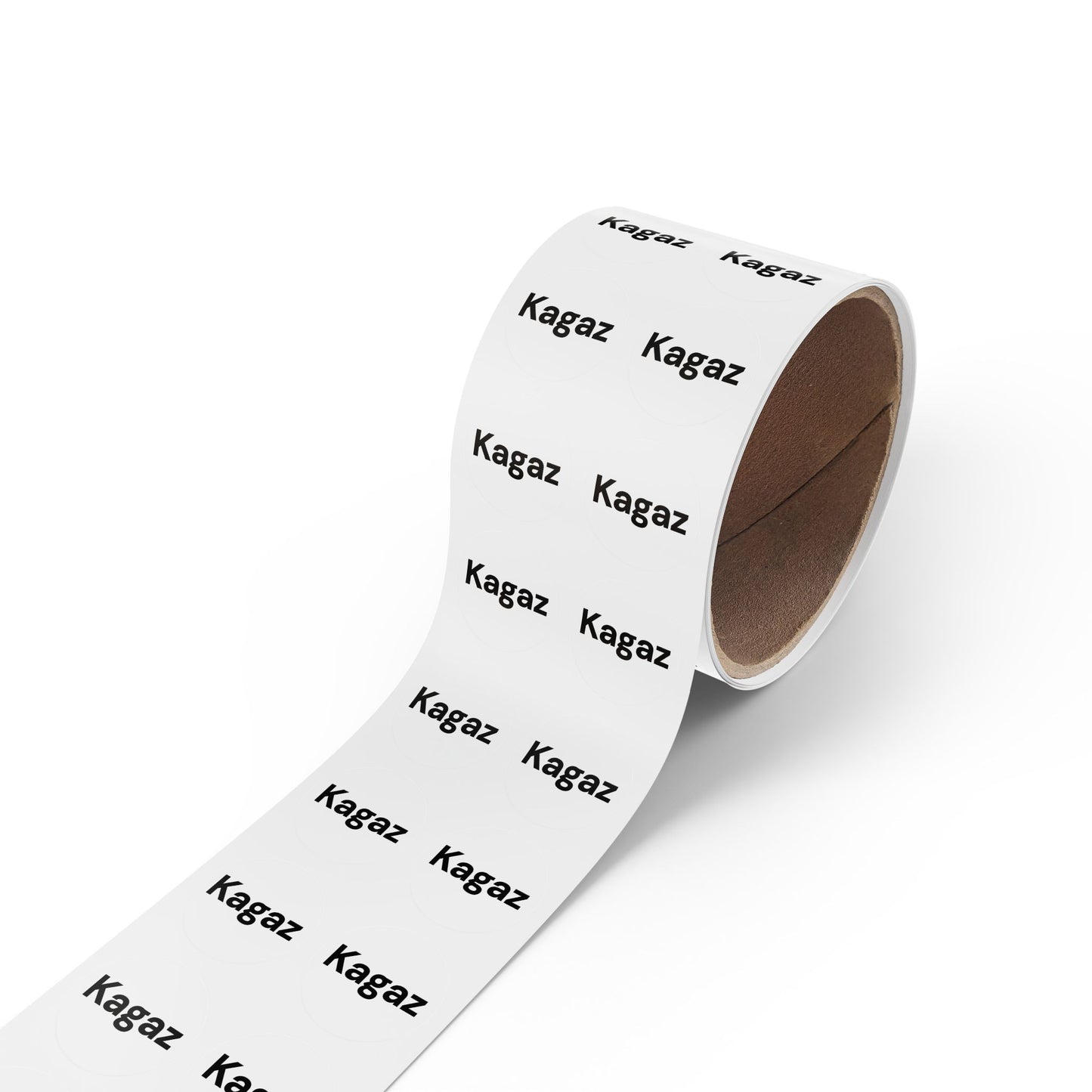 Custom Round Sticker Label Rolls - Ideal for Packaging, Crafts, and Branding